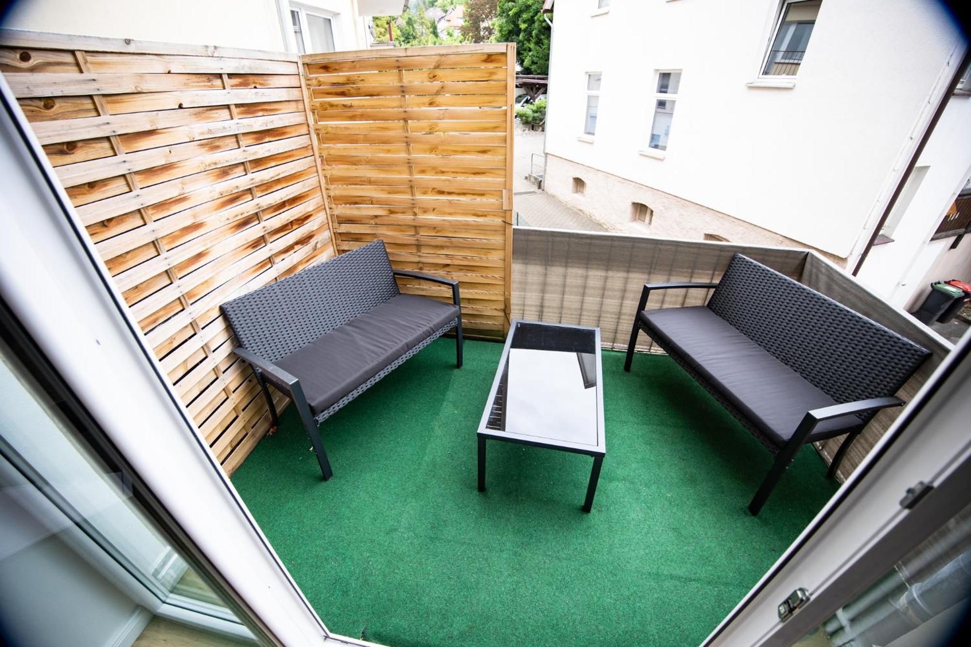 Me Living Bad Pyrmont Innenstadt 10 Meter Balkon Eksteriør billede