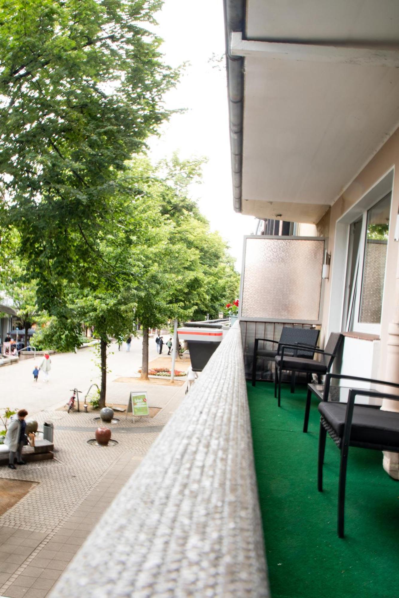 Me Living Bad Pyrmont Innenstadt 10 Meter Balkon Eksteriør billede